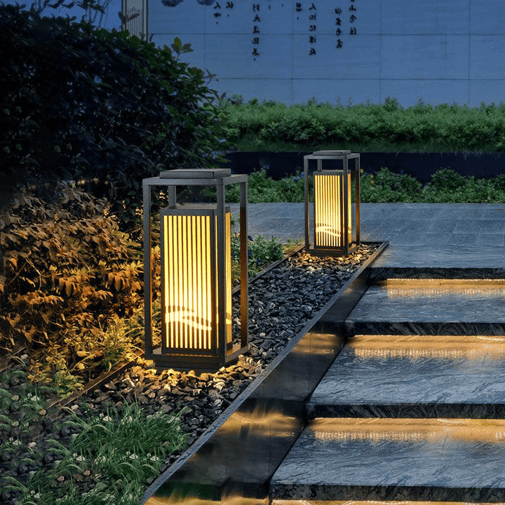 Lampe Solaire Extérieure - Éclairage Jardin Moderne