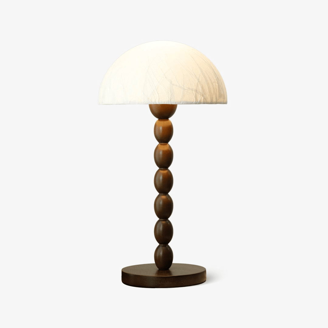 Lampe de table design abat-jour papier - Éclairage d'ambiance