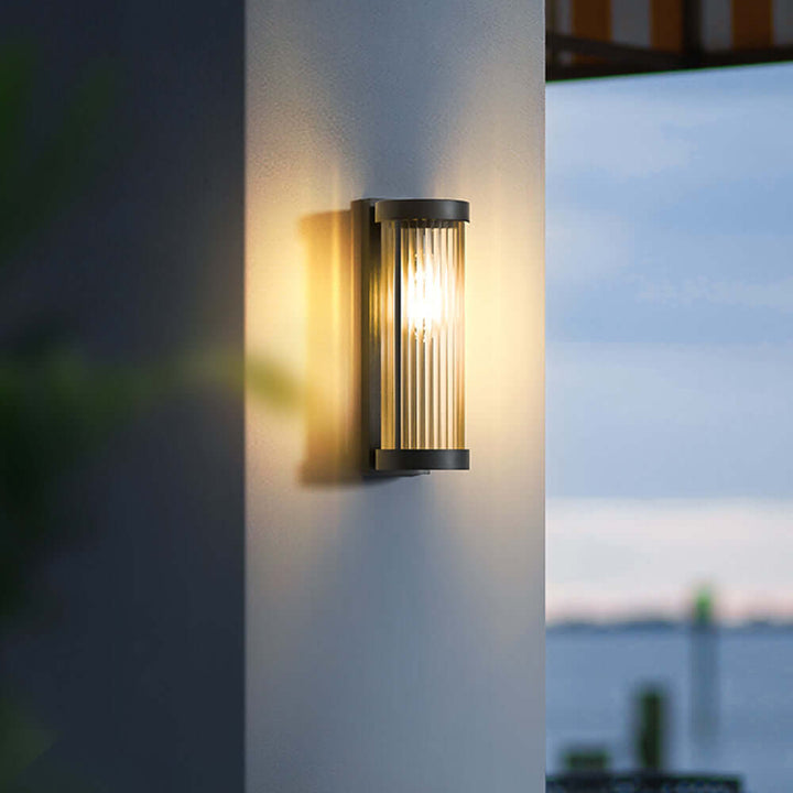 Lampe Extérieure Cylindrique Solaire LED IP65