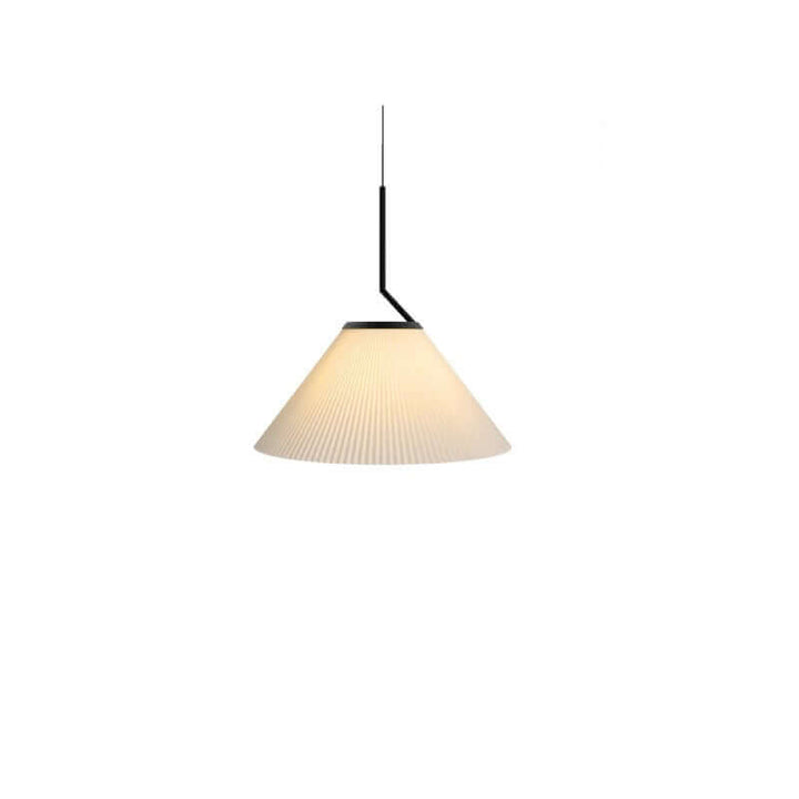 Lampe Suspendue Crème Plissée - Style Nordique