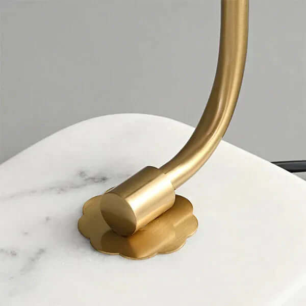 Lampe De Table En Métal Et Verre Marshmallow