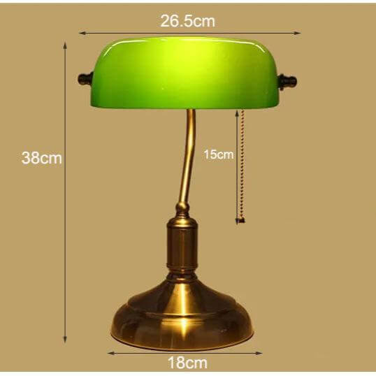 Lampe De Table En Verre De Style Européen
