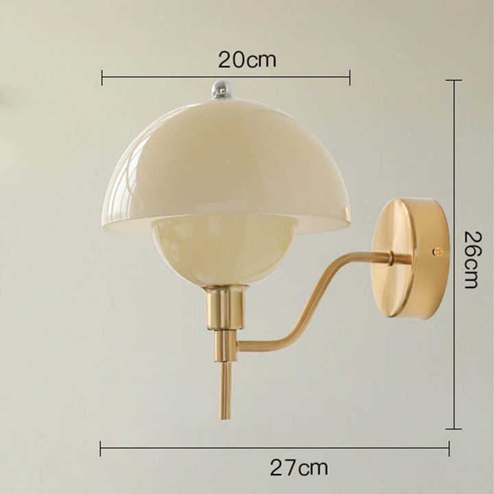 Applique Murale Champignon À La Crème