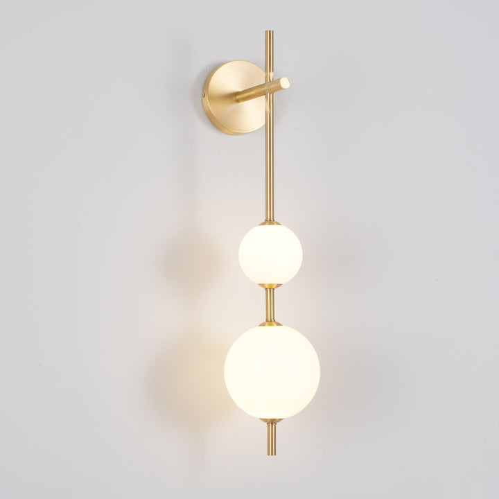 Applique Murale Globe Vertical - Éclairage Minimaliste Chic