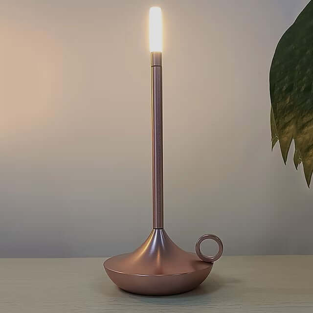 Bougie décorative élégante - Éclairage d'ambiance tamisé