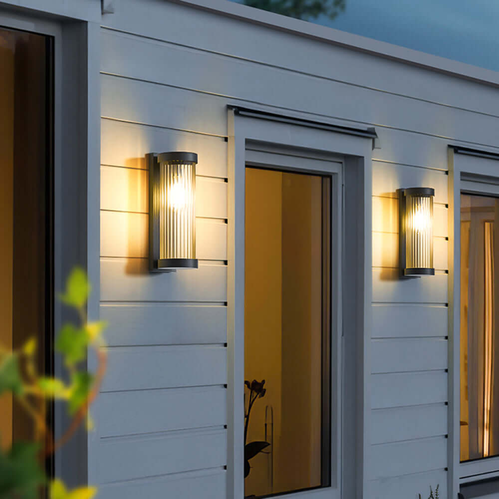 Lampe Extérieure Cylindrique Solaire LED IP65