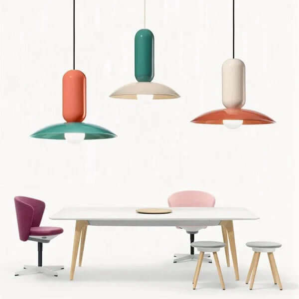 Lampe Pendante Macaron Frisbee Pau