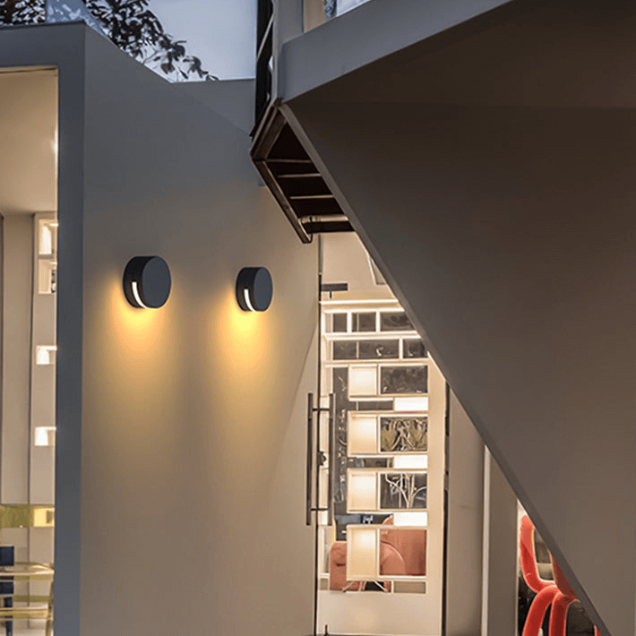 Lampe Murale Extérieure Ronde - Étanche IP65