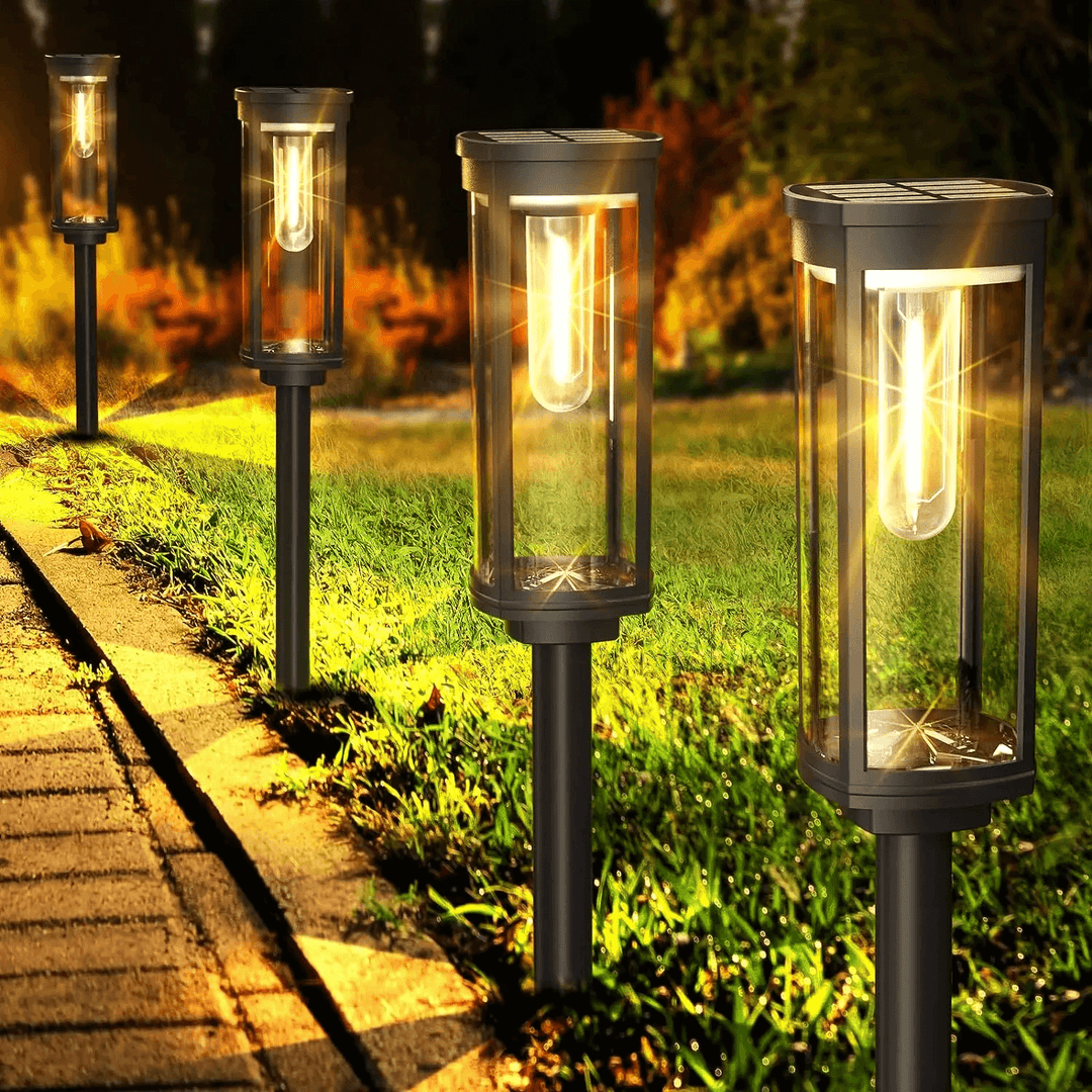 Lanternes Solaires Extérieures - Éclairage LED Durable