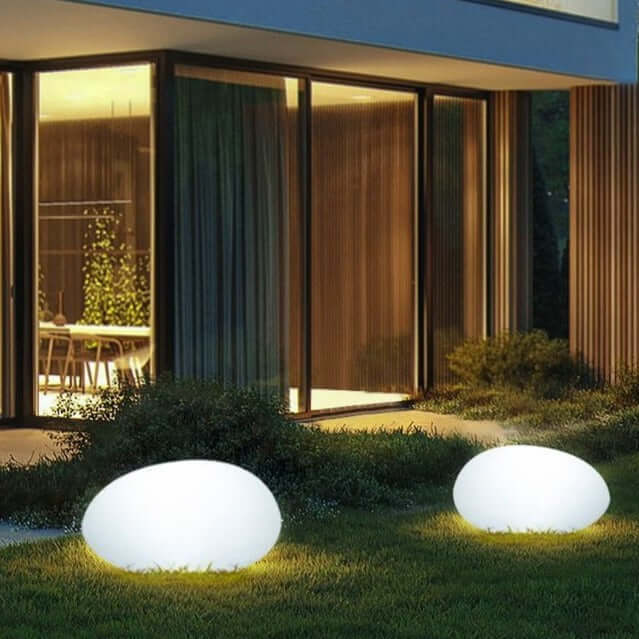 Lampe d'Extérieur Décorative - Pierre