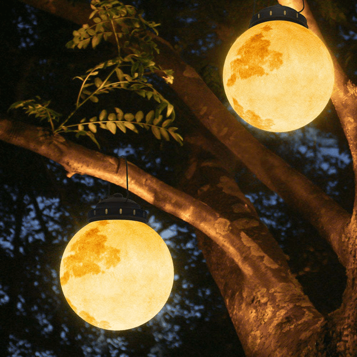 Suspension Luminaire Extérieure LED Moderne - Décoration Lumineuse Jardin