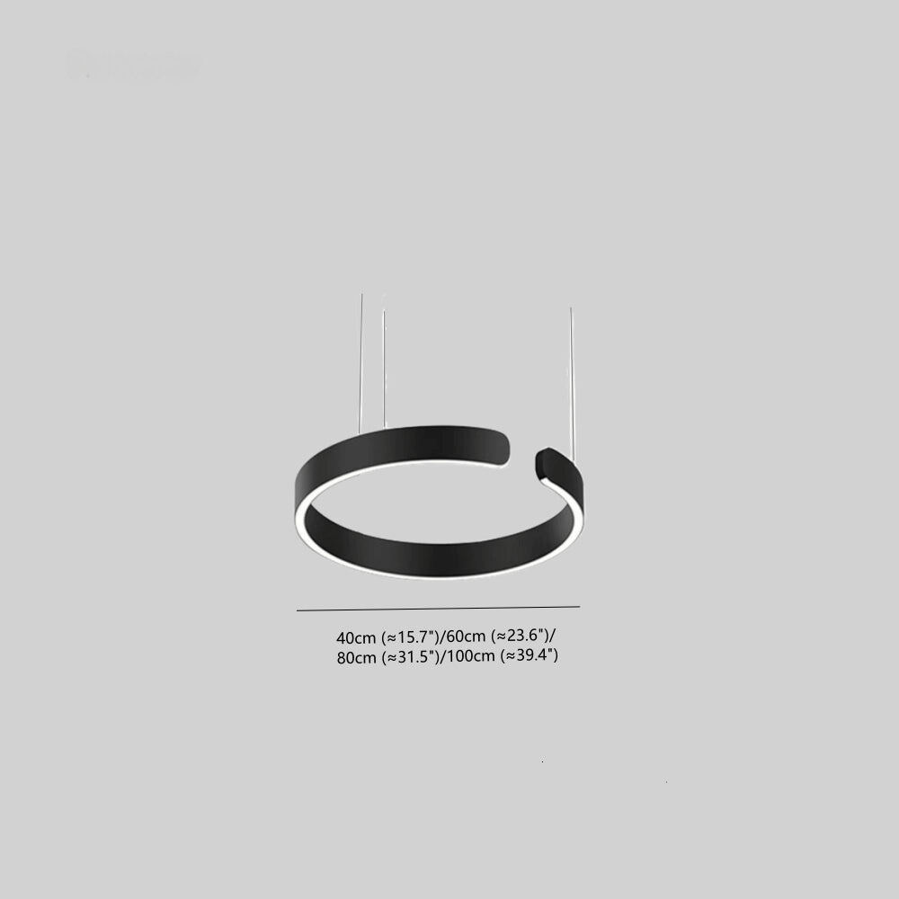 Suspension LED Ronde Moderne - Éclairage Intérieur Design