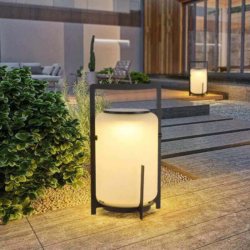 Lampe Solaire Extérieure - Éclairage Terrasse Moderne