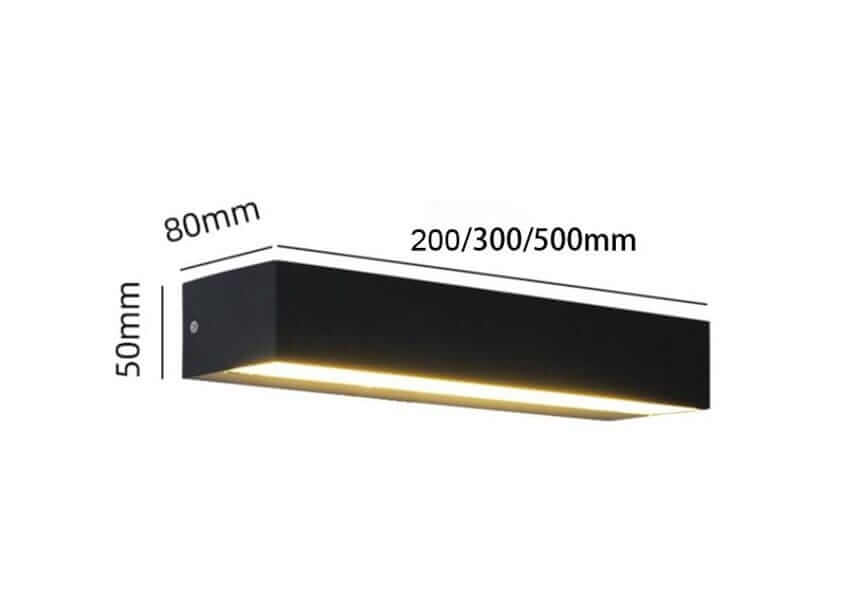 Applique Murale Extérieure - Éclairage LED Moderne