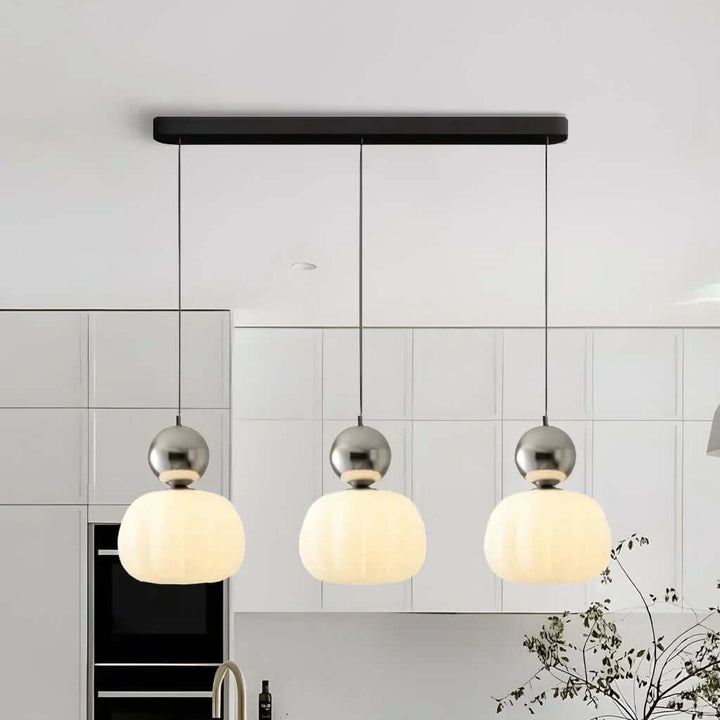 Lampe Suspendue Art Déco Crème: Éclairage élégant