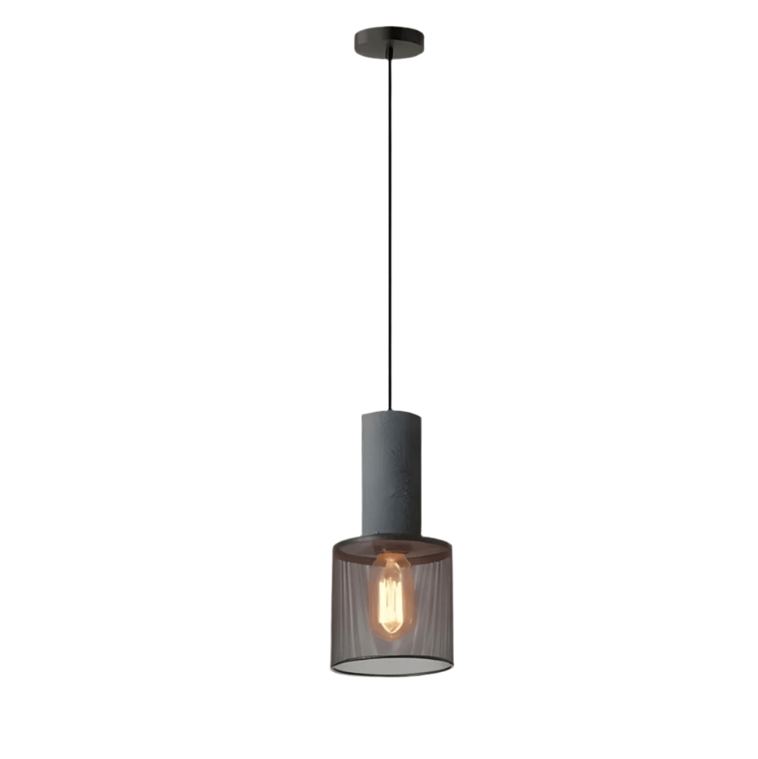 Lampe Pendante Industrielle Loft - Éclairage Design en Béton et Fer