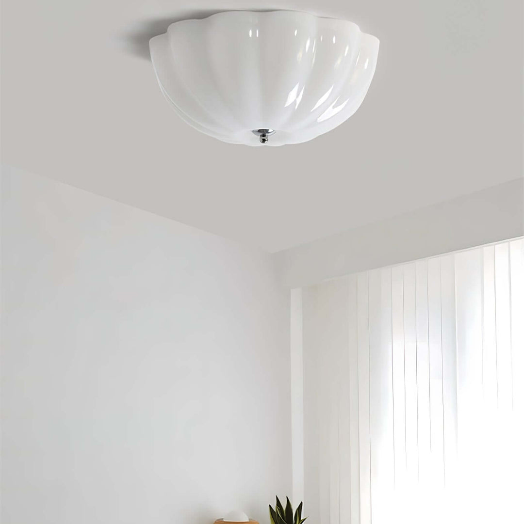 Plafonnier Coquille Opale - Luminaire Intérieur Design