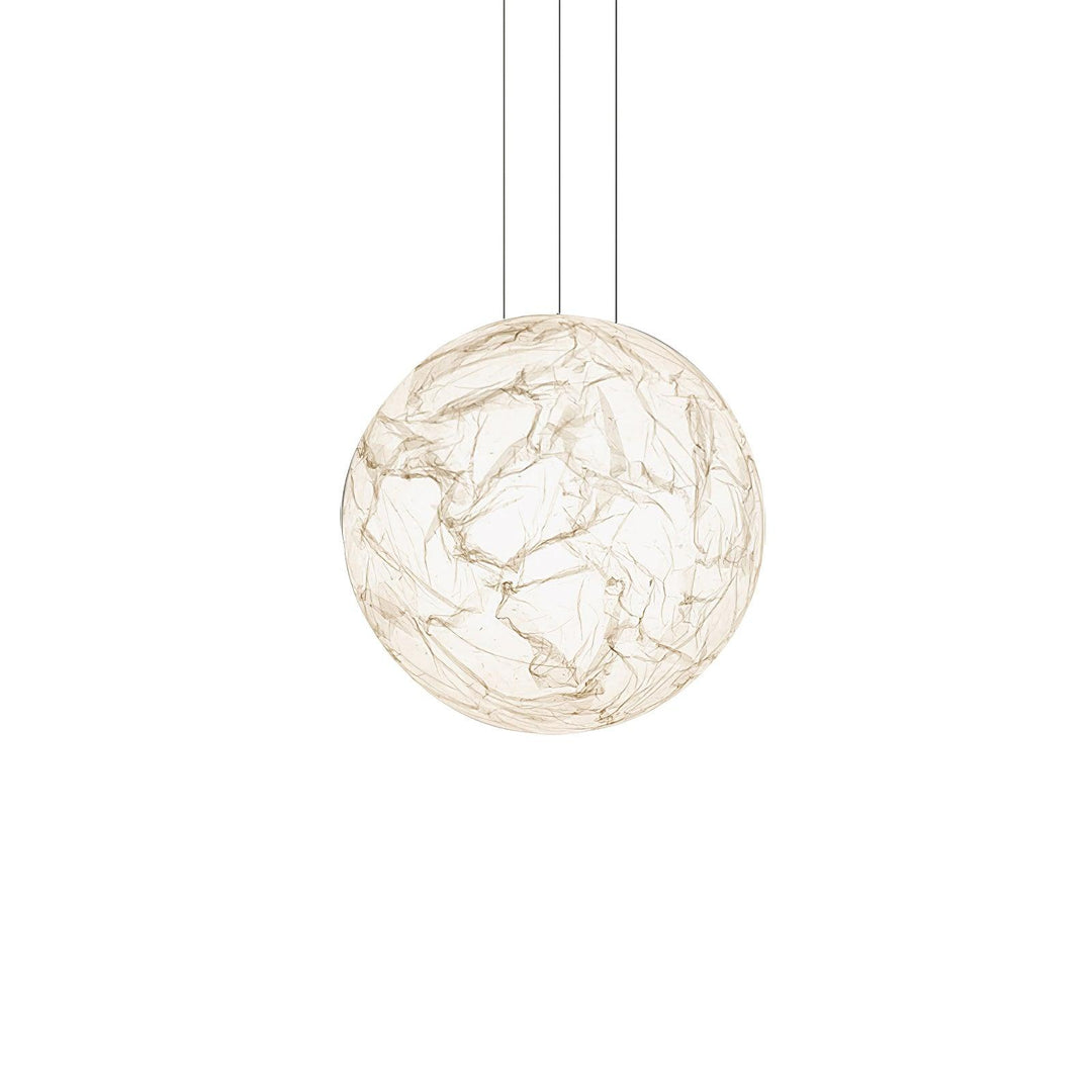 Lampe Pendante En Soie Moon