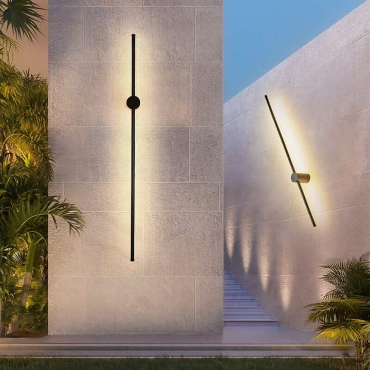 Lampe Extérieure Design Minimaliste - Éclairage LED Solaire