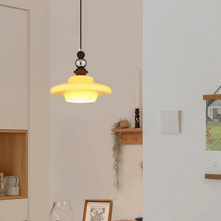 Luminaire Pendentif Salle à Manger Style Médiéval Beige