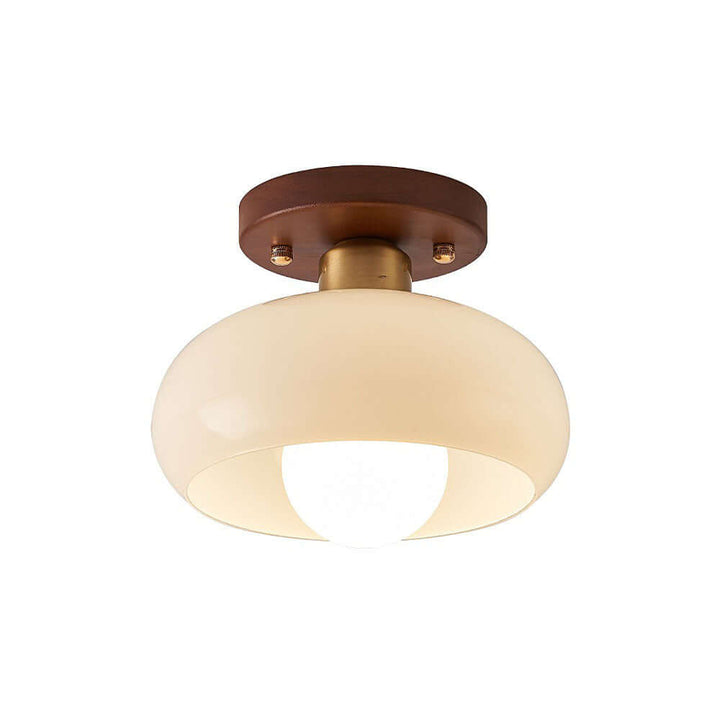 Blanc Vintage Petit Plafonnier De Couloir