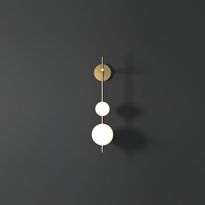 Lampe Murale À Globe Vertical