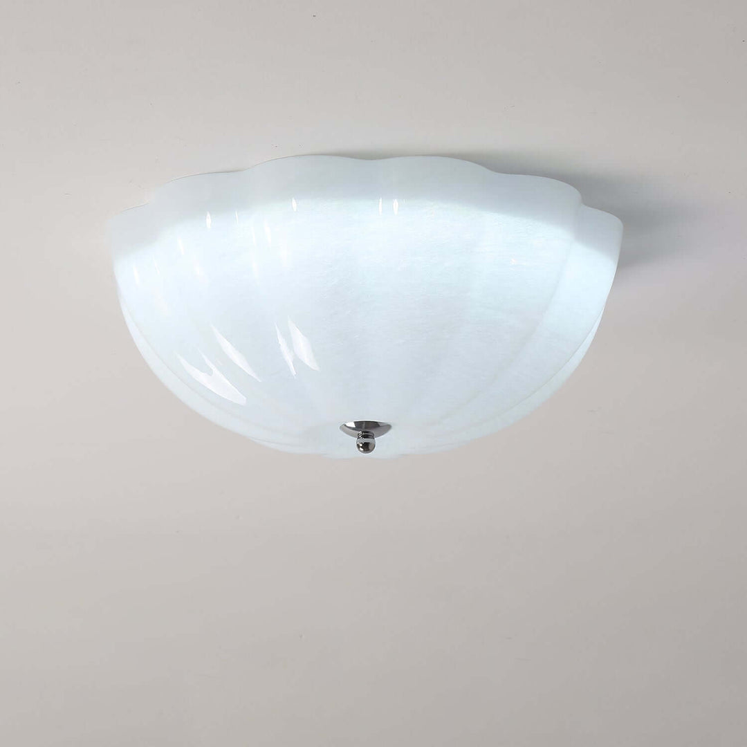 Plafonnier Coquille Opale - Luminaire Intérieur Design