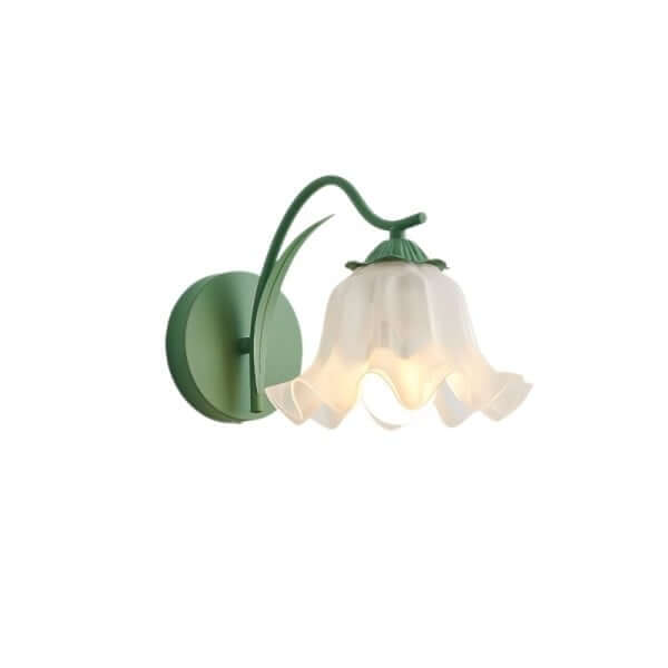 Lampe Murale Décorative Fleurs Rétro - Éclairage Mural Intérieur