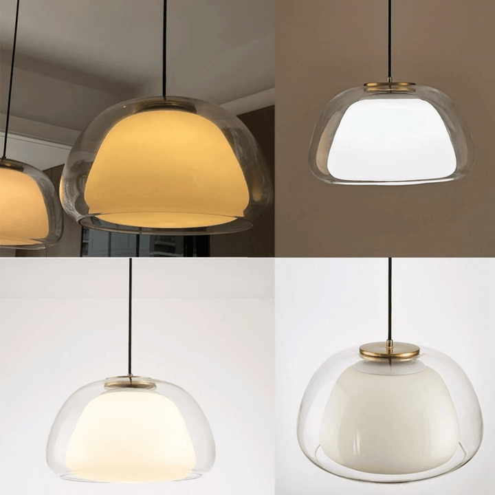 Suspension Lumineuse Verre - Éclairage Moderne Intérieur