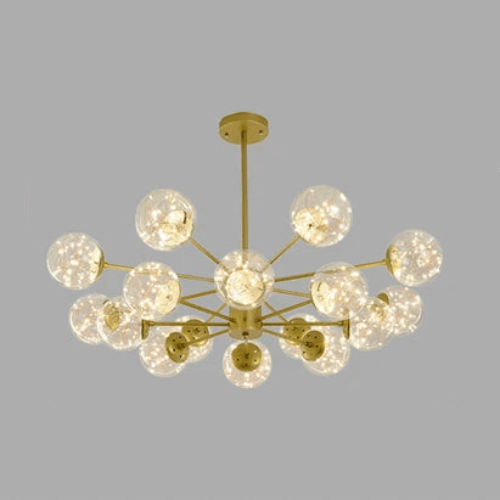 Suspension Luminaire Boules de Verre - Éclat Moderne