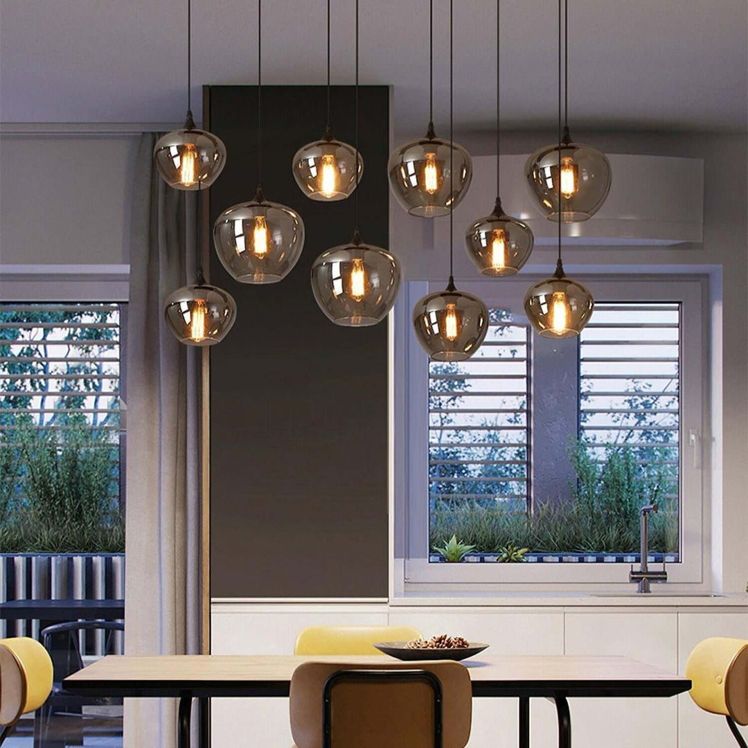 Suspension Verre Bouteille - Luminaire Design