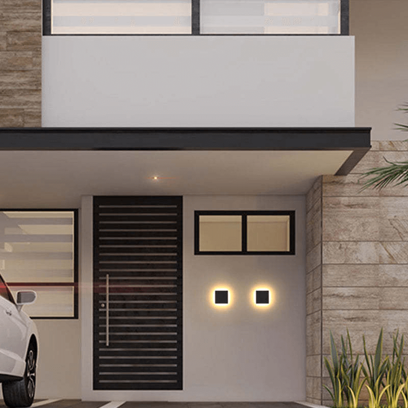 Lampe Murale LED Extérieure Moderne - Éclairage Minimaliste