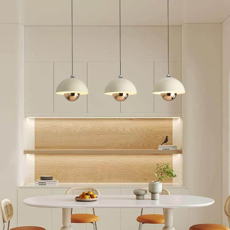 Lampe Suspendue Relevable En Forme De Cosse