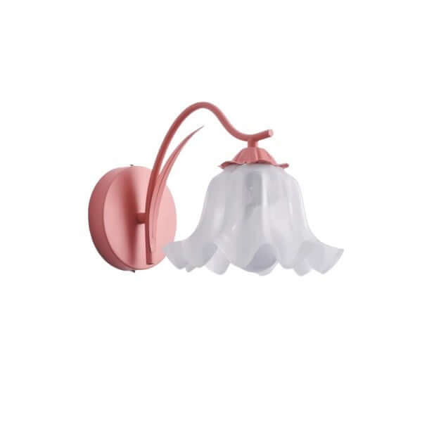 Lampe Murale Décorative Fleurs Rétro - Éclairage Mural Intérieur