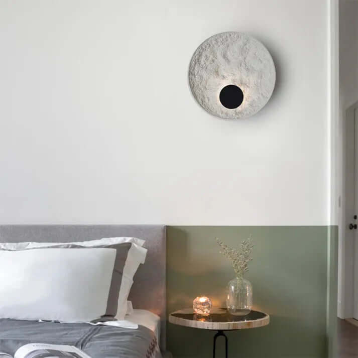 Applique Murale Globe De Lune Rond