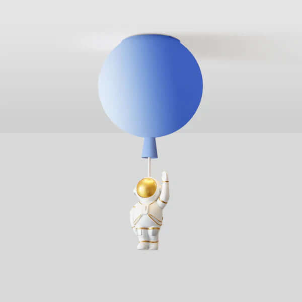Plafonnier LED Moderne Lune/Astronautes