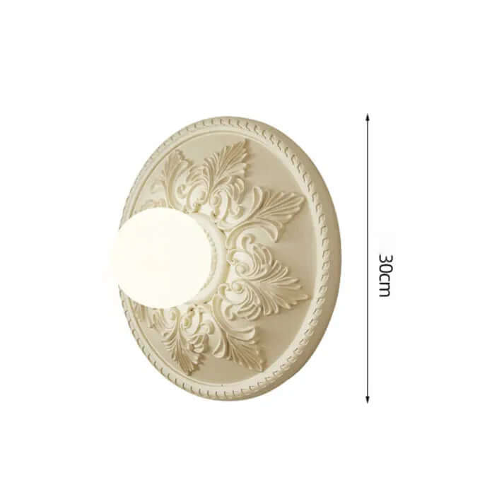 Applique Moderne En Résine Café Laiteux