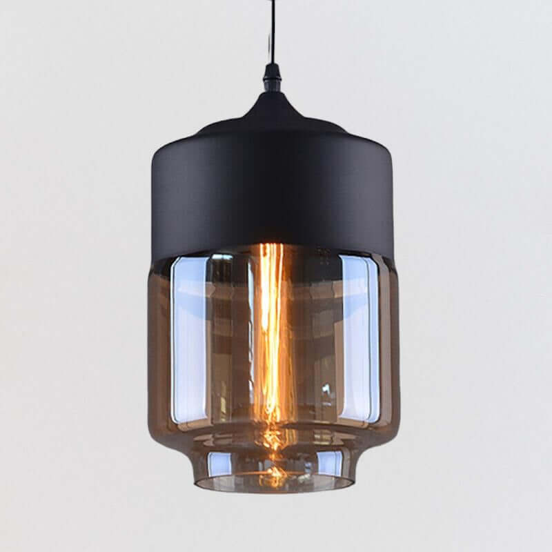 Plafondlamp™ - Suspensions Combinées En Métal Et En Verre