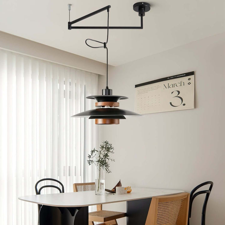 Mercero Lampe Suspendue Avec Bras Pivotant