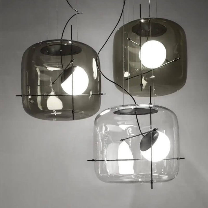 Lampe Pendante En Verre Plot