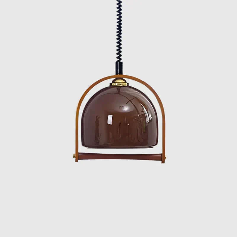 Suspension Bois Vintage Style Bauhaus - Luminaire Design