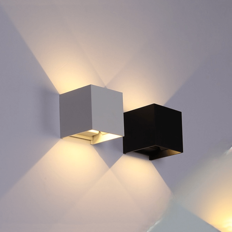 Applique Murale LED Extérieure Intérieure - Éclairage Moderne Étanche