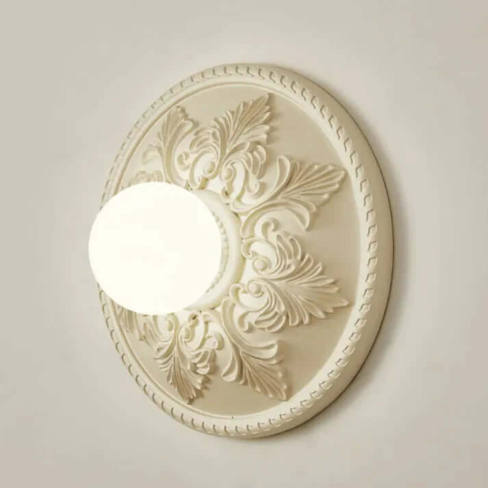 Applique Moderne En Résine Café Laiteux