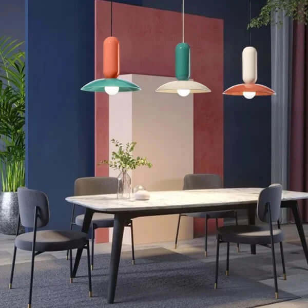 Lampe Pendante Macaron Frisbee Pau
