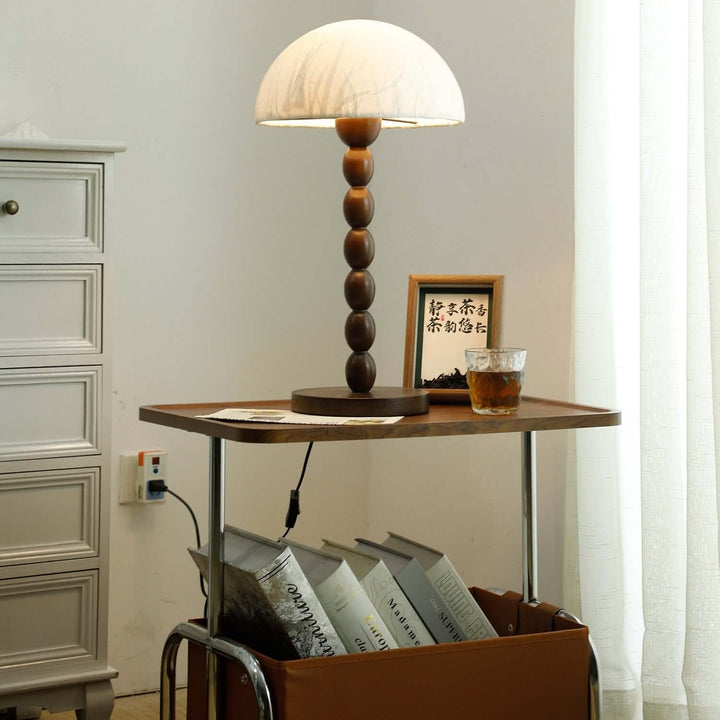 Lampe de table design abat-jour papier - Éclairage d'ambiance