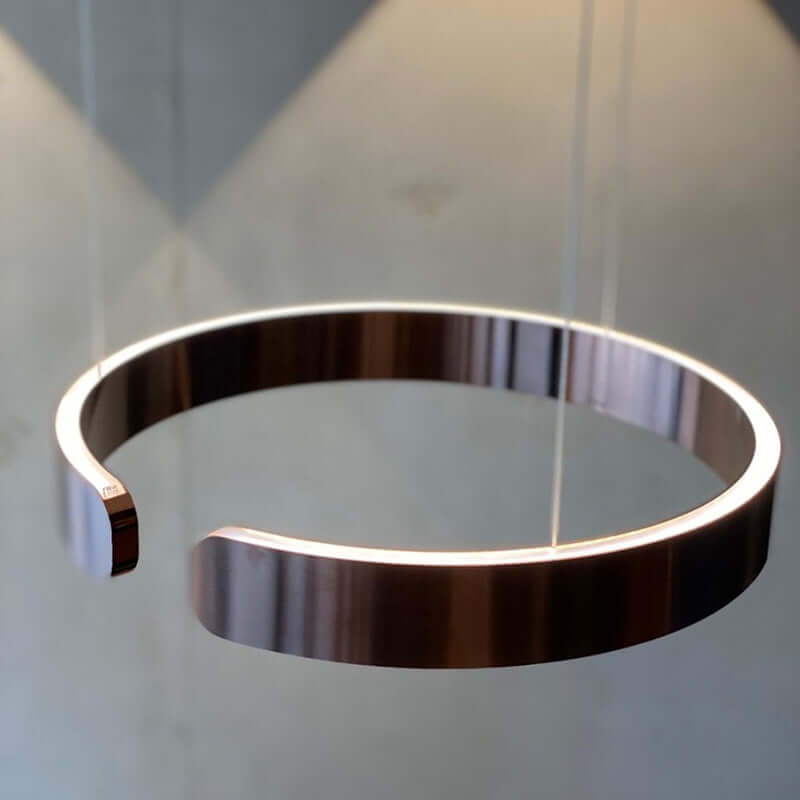 Suspension LED Ronde Moderne - Éclairage Intérieur Design