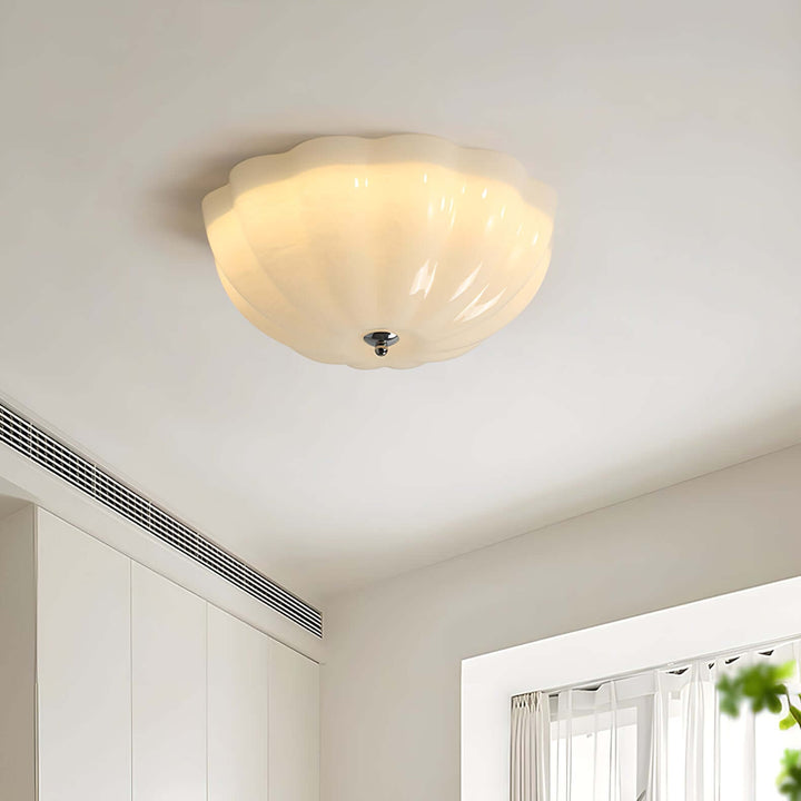 Plafonnier Coquille Opale - Luminaire Intérieur Design