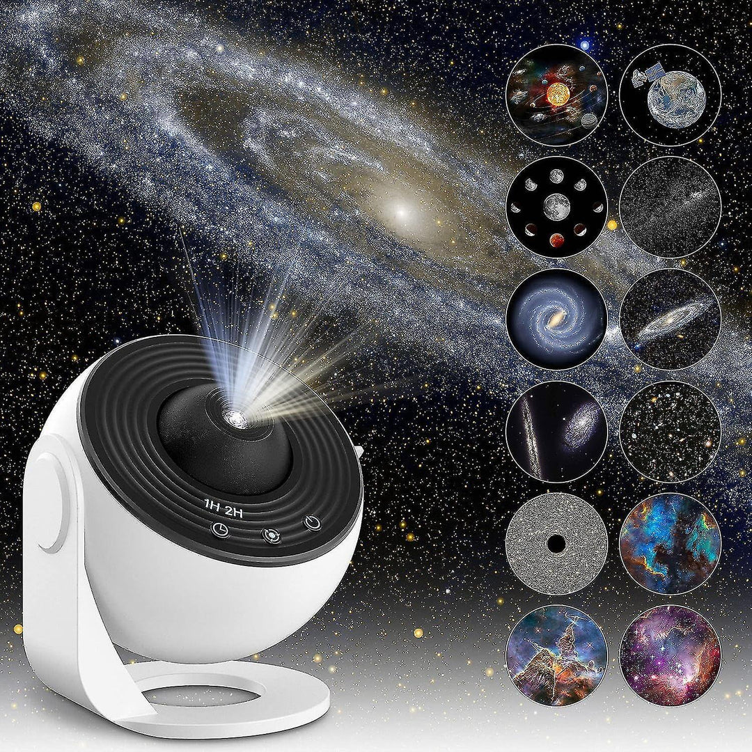 Lampe de Projection Céleste avec Motifs Lunaires