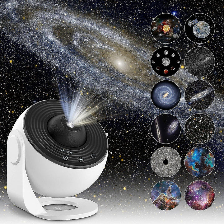 Lampe de Projection Céleste avec Motifs Lunaires