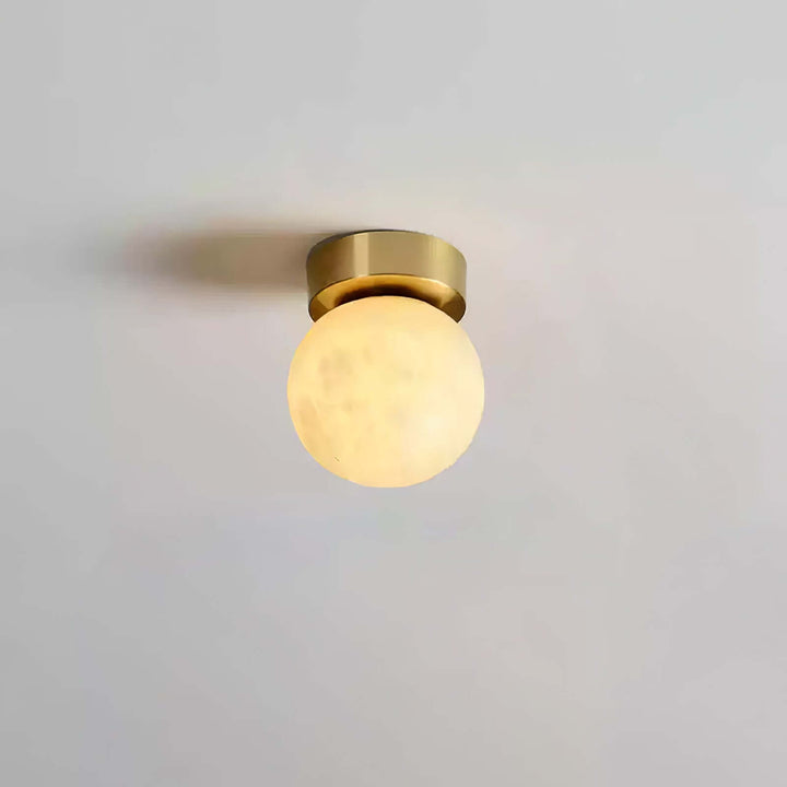 Plafonnier Albâtre Moderne - Luminaire LED Intégré